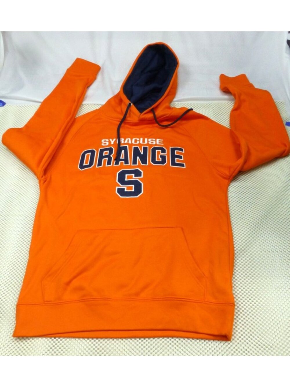 Colosseum Syracuse Orange Mens‎ Hoodie Pullover Kangaroo Pocket Hood Small